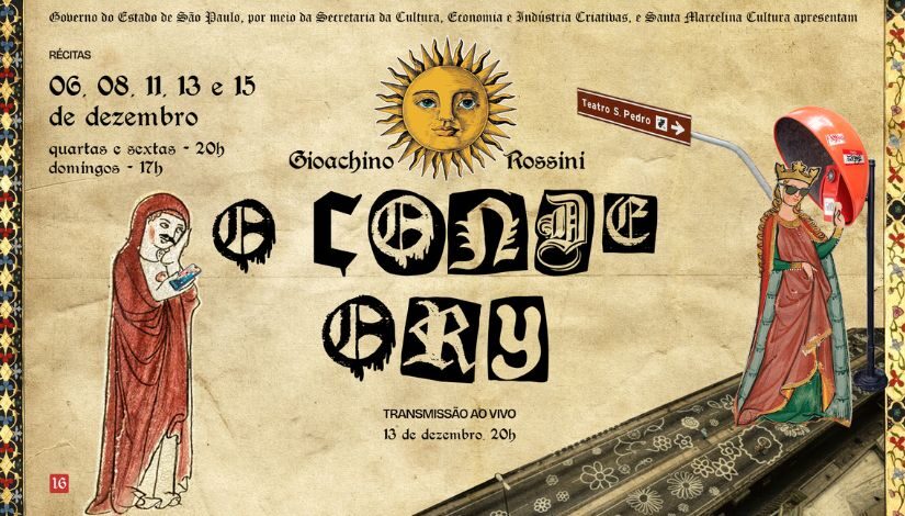 Concerto "Ópera: O Conde Ory",  Theatro São Pedro