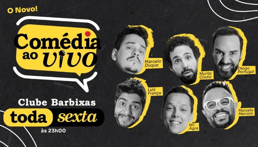 Stand-up "Comédia ao vivo", Clube Barbixas