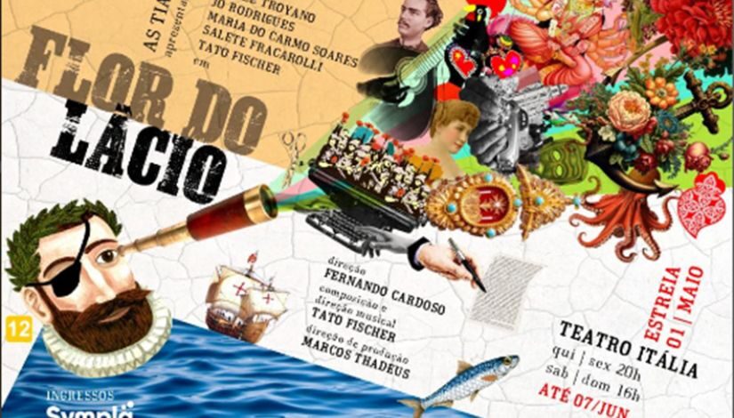 Espetáculo "Flor do Lácio", Teatro Itália