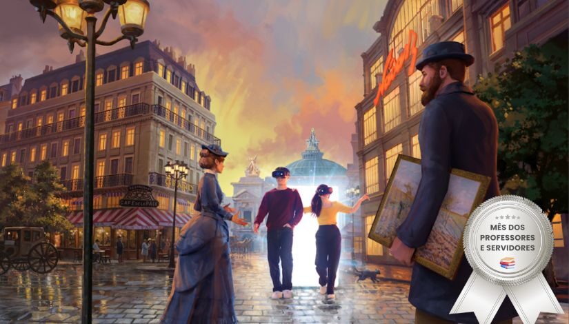 Mês dos Professores e Servidores | Uma Noite com os Impressionistas- Paris 1874