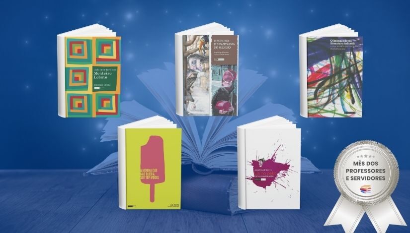 Mês dos Professores e Servidores | Kit's ecobag + livros - Editora Biruta