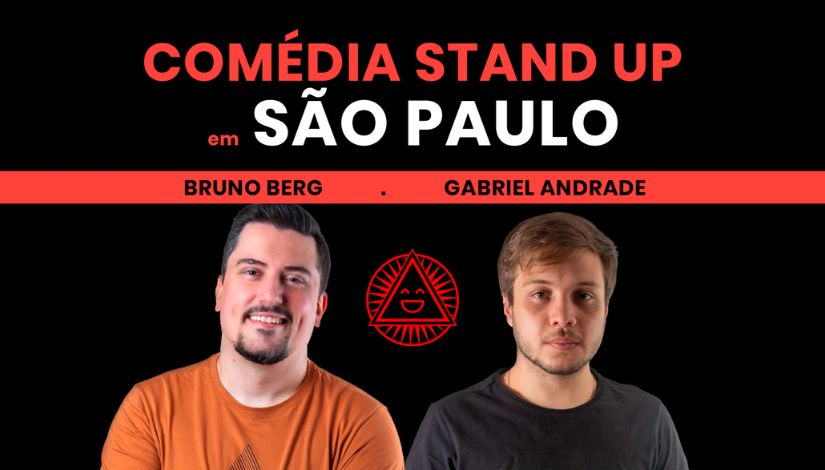 Stand up em São Paulo: Bruno Berg e Gabriel Andrade na Sociedade do Humor