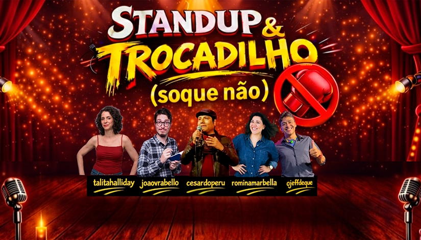 Stand up & Trocadilho ("soque não")