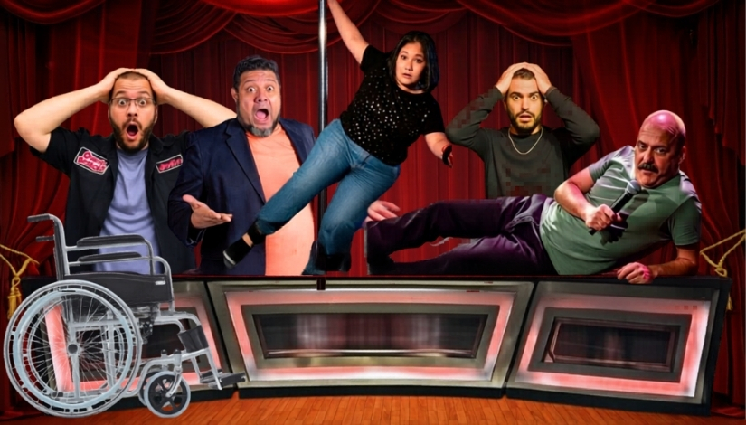 3 em Pé e Duas Sentando