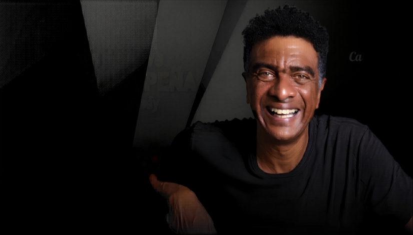 Helio de La Peña em "Preto de Neve"