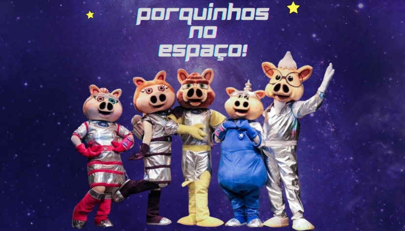 Os Porquinhos no Espaço