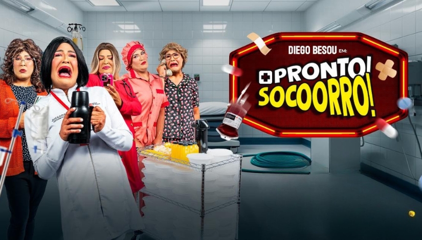 Diego Besou em "Pronto! Socorro!