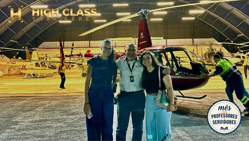 Mês dos Professores e Servidores | Passeio Vip de Helicóptero