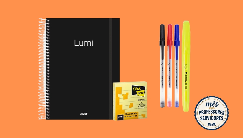 Mês dos Professores e Servidores | Kits Kalunga